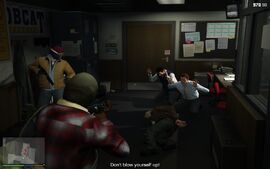 Introduction of Grand Theft Auto V.