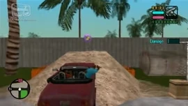 Lance takes a shortcut into Little Havana.