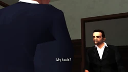 "My fault?"