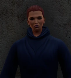 Mrs. Chonks' generic pedestrian model in The Definitive Edition of Grand Theft Auto III.