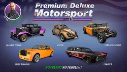 Premium Deluxe Motorsport stock.
