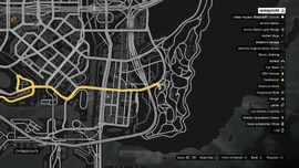 Trailer location on the map.