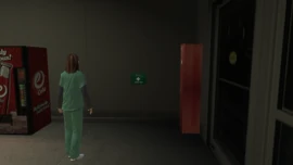 The first aid kit at the ambulance bay of Easton Medical Center.