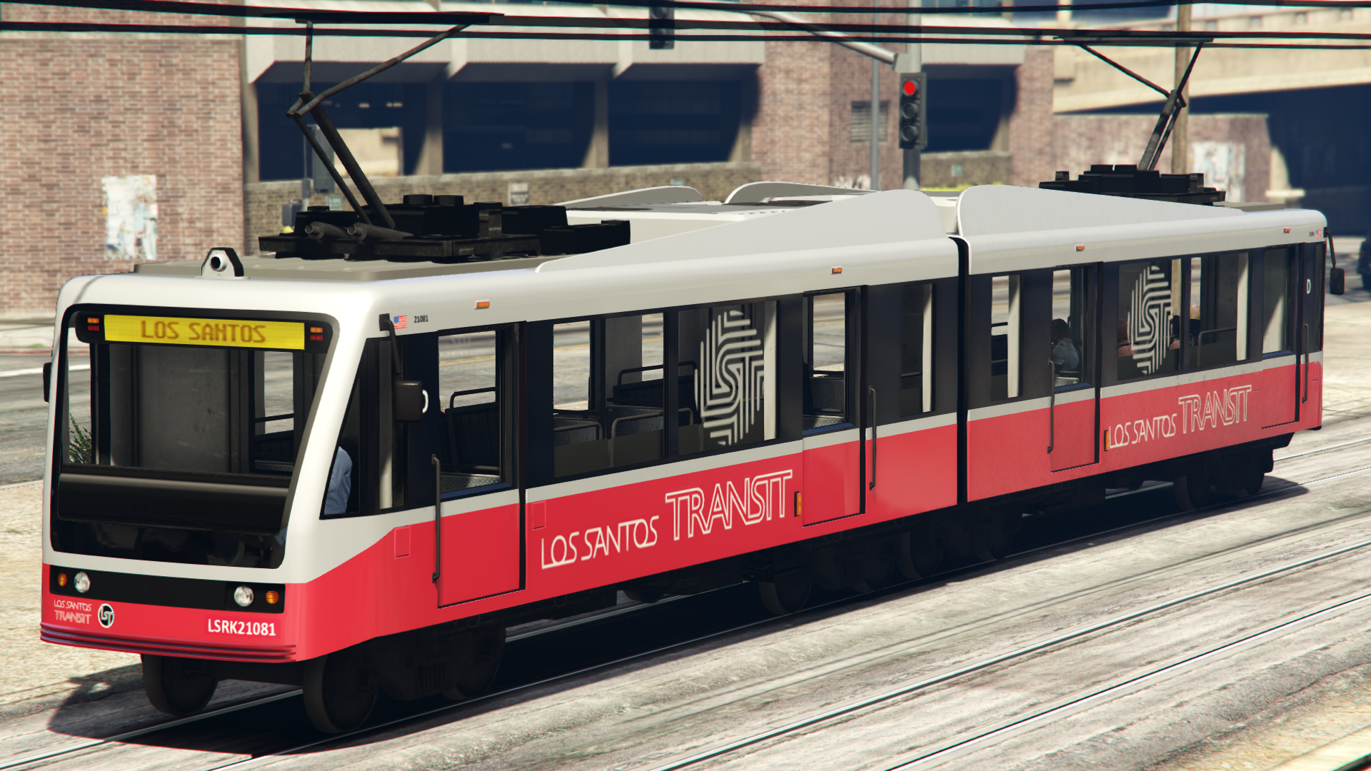 gta 5 light rail