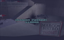 Forelli is dead; Mission passed.