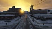 Sunset in North Yankton.