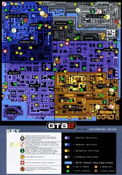 2 Maps From 2 GTA Games
