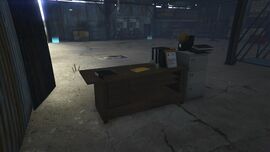 Hangar desk.
