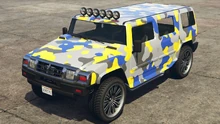 Patriot-GTAOe-LiveryFront-Yellow&BlueCamo