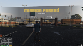 Mission passed, gold medal.