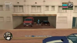 Get the van containing the drugs.