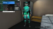 Junk Energy Racing Suit unlocked after beating par time for the first time.