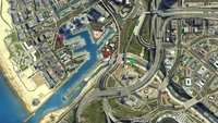 StuntJumps-GTAV-Jump21-LaPuertaStormDrainHelipad-Map