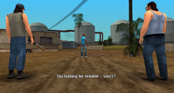 D.I.V.O.R.C.E.-GTAVCS-HANK.png (549 KB) Hank about to beat up Victor Vance. (Mission: D.I.V.O.R.C.E.)