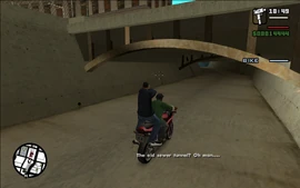 CJ remembers the exit Smoke was talking about.