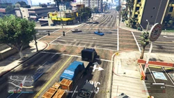 Enemies blocking the intersection