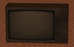 Brown Television (Buttonless)