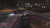 Sheriff Cruisers and Sheriff SUVs spawning in Vespucci in GTA V.