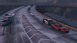 Diversion attacting police away from the player.