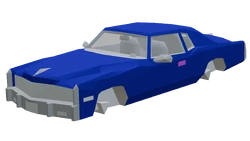 VehiclesDFF-GTAIIIm-Eldorado-FrontQuarter-LeftoverTextures