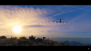 ...Only for it to be ruined by a low-passing Jet flying towards Los Santos.