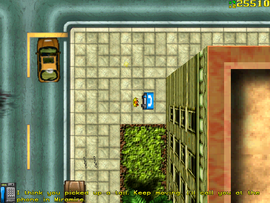 Answering the phone, Deever tells the protagonist that he thinks they picked up a tail, and in order to make sure, he wants them to go to the payphone behind the police station in South Miramire.