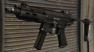 SMG (Grand Theft Auto V, used by a soldier during the mission Military Hardware)