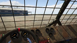 Driver's first-person view
