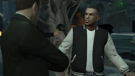 Aleks Thornton speaking with Luis Lopez during I Luv LC.