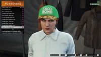 ArenaWar-GTAO-FemaleHats-ArenaWarHats24-GreenTacoBombCap