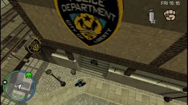 The Northern Gardens Police Station in Grand Theft Auto: Chinatown Wars.