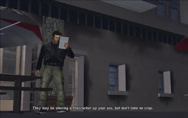 The letter also tells him to watch out for the triads and to not hesitate killing them if they challenge him.