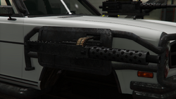 Close-up of the mounted .50 Cal (clean, left)