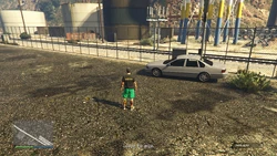 TheCluckinBellFarmRaid-GTAOee-HitAndRun-LocationA-SS17.jpg (1.65 MB) Leave the area.