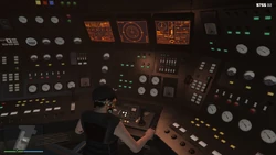 Driving Tony's submarine.