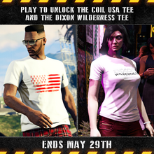 CoilUSA&DixonWildernessTShirts-GTAO-Advert