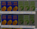 Boxes of Love Juice.