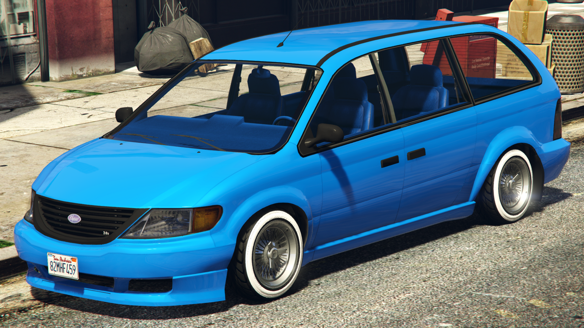 Minivan gta 5 замена фото 2