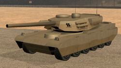 Tanque de guerra Rhino do GTA San Andreas 