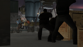 Killing Victor Vance, Harry and Lee during the ambush.