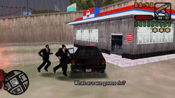 Picking up the Leone thugs.