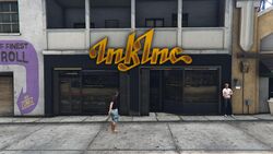 Ink Inc. Tattoos on Hawick Avenue, Hawick. (inaccessible)