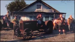 The Tractor seen in the  commercial
