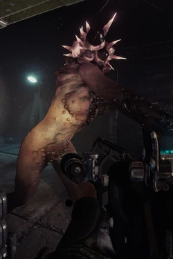 A Hybrid using its punch attack