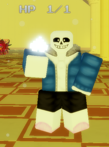 ROBLOX Undertale Soul Ops  WRATH Reaper Sans [Robux + Badge Character] 