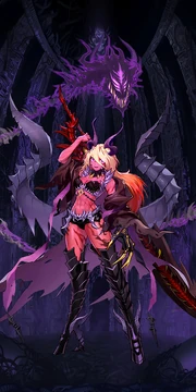  with her Two-Handed Sword, .