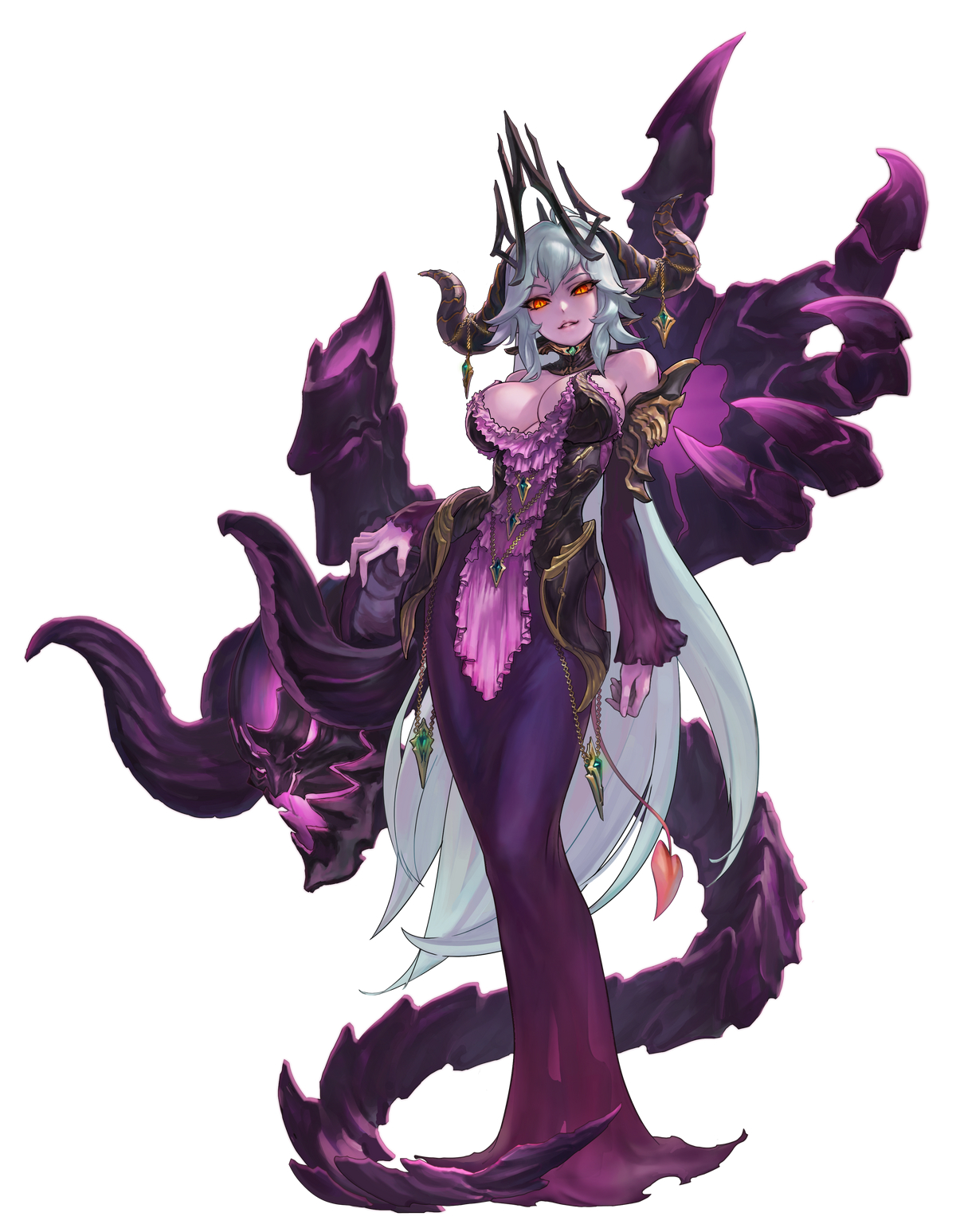 Demon Queen Lilith Gallery Guardian Tales Wiki Fandom