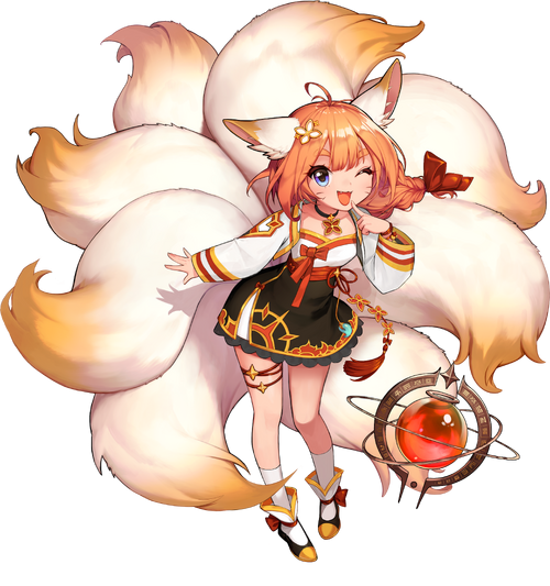 Eight-tailed Fox Nari/Gallery | Guardian Tales Wiki | Fandom