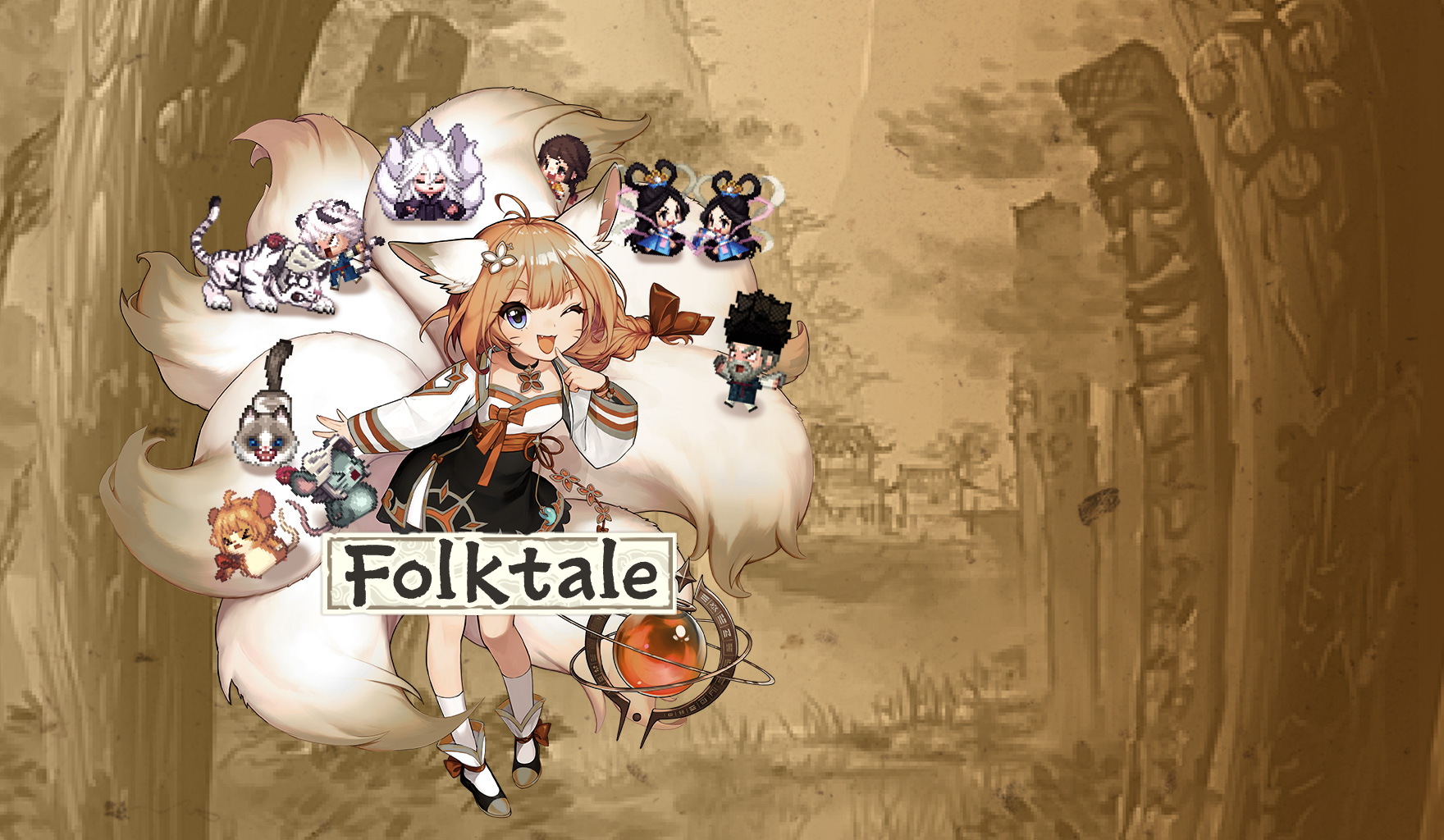 Guardian Tales - Nari, Nari, little Nari! 🦊 Folktale is back