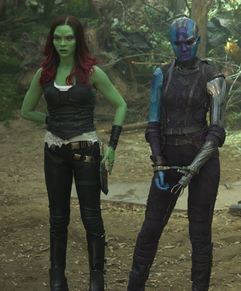 nebula and gamora